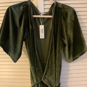 NWT Baltic Born Meghan Wrap Dress Emerald XL